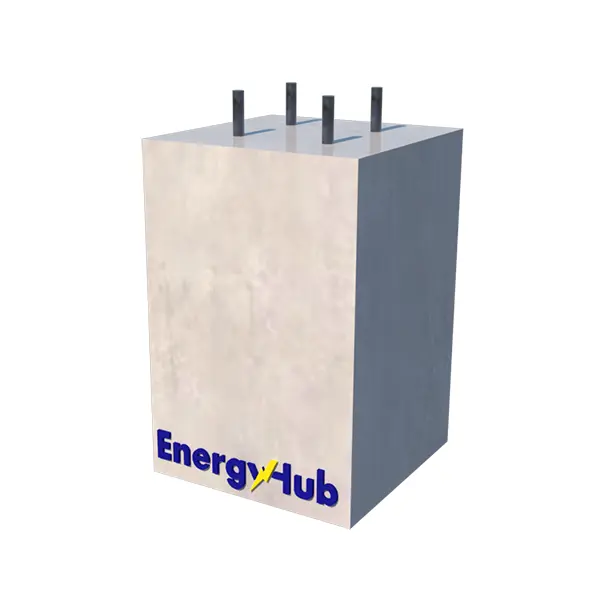 Base de Concreto Rectangular