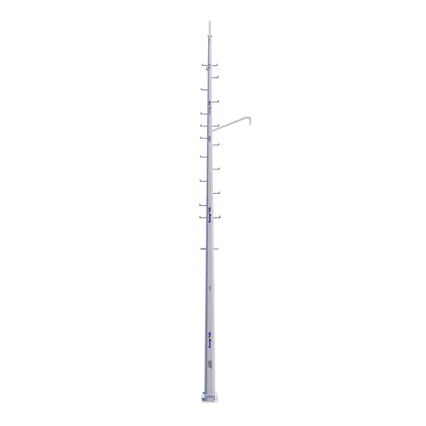 Poste cámara de videovigilancia